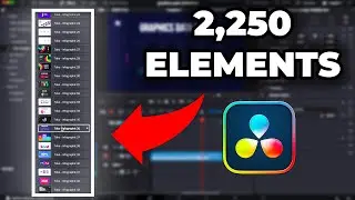 This Davinci Resolve Graphics Pack Will Make You Good at Editing... (Toko Graphics Pack 4.0)