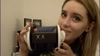 [ASMR] Ear Massage, Kisses and Breathing ~