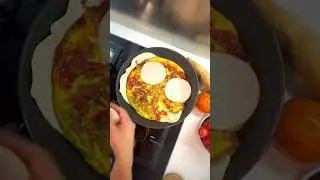 ОМЛЕТ В ЛАВАШЕ С СЫРОМ. САМЫЙ СЫТНЫЙ ЗАВТРАК - РЕЦЕПТ ОТ ДЖАВИДА 