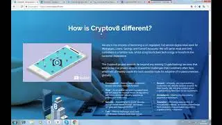 Cryptov8 - объединение банков и блокчейн технологий