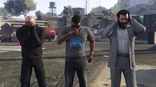 GTA V-Michael, Franklin et Trevor choqué d'apprendre que leur gouvernement est corrompu