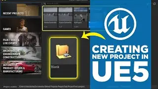 How To Create A New Project In Unreal Engine 5 | Unreal Engine 5.3 Beginner Tutorial  | UE5 Project