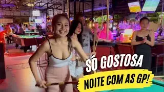 Aproveitei a noite na Tailândia só com as gostosas!