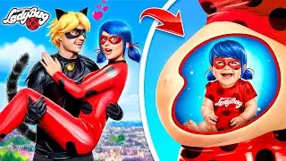 Из Беременной Ботанши в Беременную Леди Баг! Как стать Леди Баг?