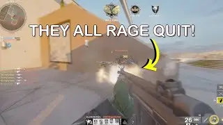 WE MADE A TEAM OF SWEATS RAGE QUIT ON BLACK OPS 6!
