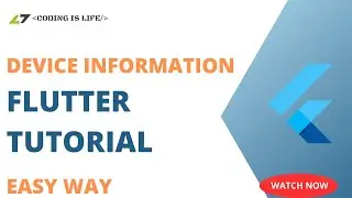 Flutter Tutorial - Get IP Address, Phone Version and all device information