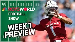 Week 1 Preview: Packers, Bills and Rams WRs + more | Rotoworld Football Show (FULL SHOW)