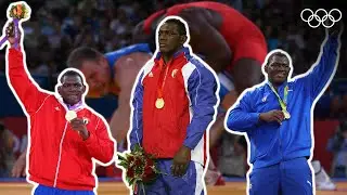 Every Mijaín López 🇨🇺 Match to Gold Beijing 2008 - Rio 2016 🤼‍♂️