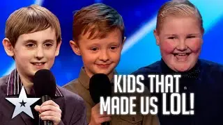 Kids that made us LAUGH out LOUD! | Auditions | Britains Got Talent