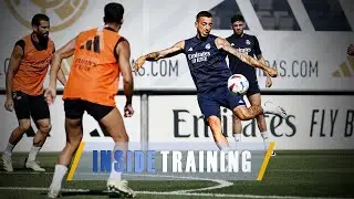 OUTRAGEOUS Joselu volley at Ciudad Real Madrid! | Training