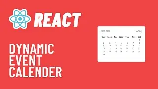 How To Build A Dynamic Event Calender Using ReactJS & TailwindCss | React Hindi Tutorial