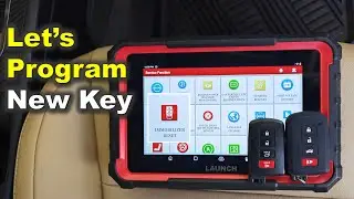 Launch key programming: Add Smart Key Toyota 2013 - 2018 Rav4, Camry with X431 Pro Elite