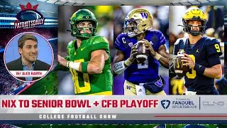 LIVE Patriots Daily: CFB Semi Recap + Championship preview w/ Alex Barth