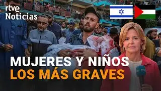 ISRAEL-GAZA: Según la OMS una CUARTA PARTE de PALESTINOS HERIDOS sufrirán LESIONES de por VIDA |RTVE