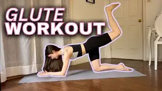 GLUTE workout | Dance based workout, stronger ballet legs, ballerina workout, no equipment