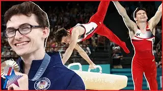 Stephen Nedoroscik Wins BRONZE In Pommel Horse At 2024 Olympics