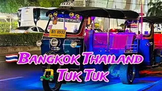 2024🇹🇭Thailand! 🛺Tuk Tuk Taxi!