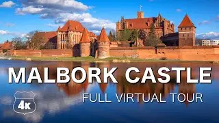 🏰 🇵🇱 MALBORK CASTLE 🔥 Inside of history in 4k UHD video Tour 2023