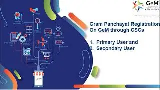 Gram Panchayat Registration Process On GeM Portal through CSC