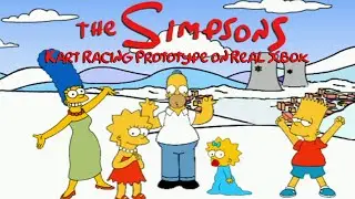 Simpsons Kart Racing Xbox Papyrus Prototype