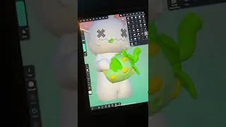 Moldy strawberry designer toy. Designed in nomad on m2 iPad Pro. Mars 5 ultra by elegoo