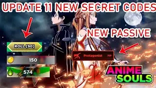 Anime Souls Simulator - New Update 11 & New 7 Secret Codes & New Passives