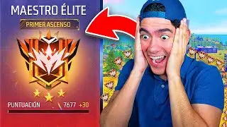 ASI FUE COMO LLEGUE A MAESTRO ELITE POR PRIMERA VEZ EN FREE FIRE !! | TheDonato