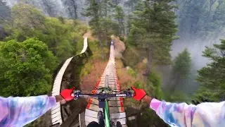 I Rode The CRAZIEST Bike Park On Earth!