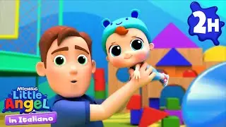 Al Parco Giochi Insieme a Gianni | Little Angel Italiano | Cartoni Animati con Gianni Piccino