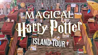 The Most MAGICAL Harry Potter Island Tour 🌟 Honeyduke Island // Animal Crossing: New Horizons