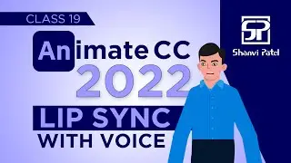 Adobe Animate CC 2022: Lip SYNC with voice | Flash tutorial | 2d animation | Hindi