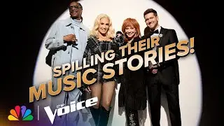 Bublé, Gwen, Reba and Snoop Get Emotional and Connect | Behind the Mic | The Voice