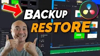 Davinci Resolve How To Backup And Restore Davinci Resolve Databases And Projects