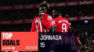 LALIGA TOP 5 Goles Jornada 15 LALIGA EA Sports 2023/2024