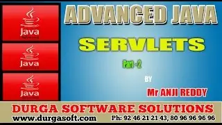 Advanced Java || Servlets part - 2 by AnjiReddy