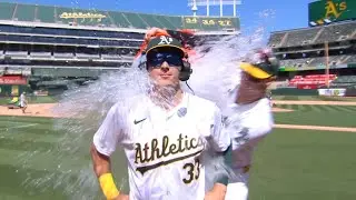 JJ Bleday Postgame Interview After Huge Walk Off Win vs Rockies