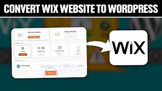 How To Convert Wix Website To Wordpress 2024! (Full Tutorial)