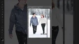 Fastest Way to Remove Person in #Photoshop #shorts