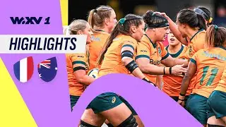 Eva Karpani hattrick stuns the French! | France v Australia | WXV1 Highlights