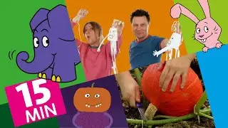 Hallo Elefant - Zwei Wölfe, die sich gruseln, Kürbisse & Spiel Süßes oder Saures | Der Elefant | WDR