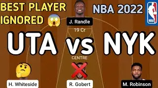 UTA vs NYK || UTA VS NYK NBA LEAGUE || uta vs nyk basketball preview || FANTASYJK