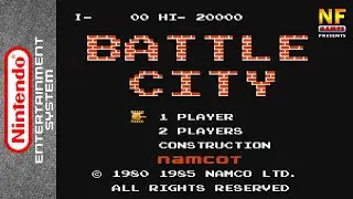 Battle City. NES [No Damage Walkthrough (35 Stages)] Famicom | Nintendo | Family Computer | Fantendo