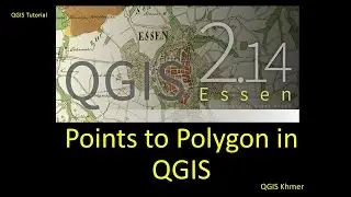 How to convert points to polygon in qgis