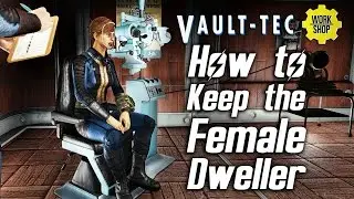 Fallout 4 Vault-Tec DLC - How to Keep the Female Dweller from Leaving after Phoropter Experiment