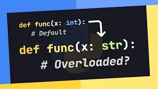 Function Overloading For Python Developers (Singledispatch)