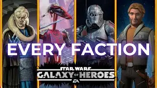 Adding 1 Character to EVERY Faction in SWGOH