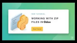 Write binary data into zip file and download it on button click in Odoo | Learn OpenERP | Odoo