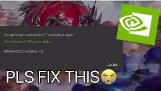 GeForce Pls fix this😭