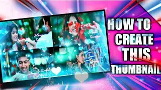 How To Make Love Status Thumbnail with effect | Picsart tutorial | Trending whatsapp statusThumbnail