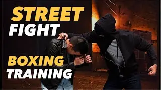 STREET FIGHT/ BOXING TRAINING for Beginners at Home.